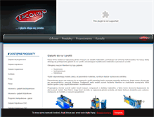 Tablet Screenshot of ercolina.pl